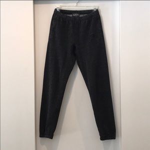 Roots salt and pepper sweat pants